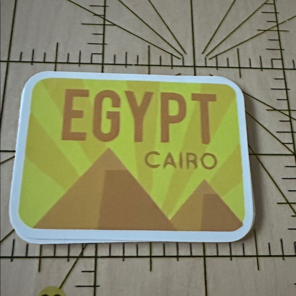 💜13/$13 +Bundle Sticker Sale | Travel Egypt Waterproof Sticker